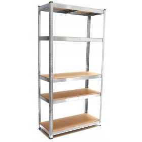   Kovinski regal za skladiščenje GEKO 180x90x40 cm, maks. obremenitev 175 kg na polico