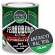 Oljno-ftalni emajl za kovino Ferrobond 0,7 l odtenki sive in srebrne polmat