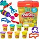 Play-Doh Ustvarjalni Set z Gnetenjem Testa 20+ Priborov v Vedru