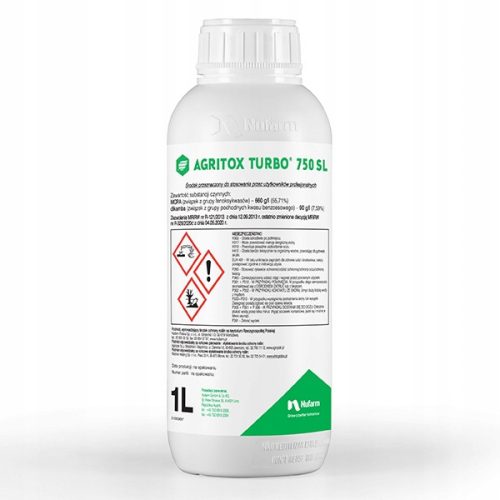 Agritox Turbo 750 SL - Učinkovit herbicid za obdelavo polj