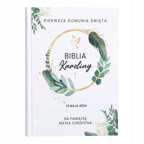 SPOMINKI SVETO PISMO BIBLIJA PRVO SVETO OBHAJILO DARILO WZ7 Z6