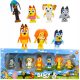 BLUEY in BINGO KOMPLET 7 FIGURIC FIGURE IZ PRAVLJIČNE DRUŽINSKE SERIJE
