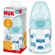 NUK steklenička 120 ml s silikonskim cucljem