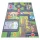Dywan Flannel Printed 120x170 protizdrsna, otroška barvita modna
