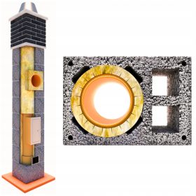   Slovenian Name: Sistem Dimnik 8m fi 200 KW2 GRALKO Univerzalni Izoliran, dve ventilaciji

SEO-Optimized Description: 
"Sistem Dimnik GRALKO Univerzal 8m - Keramični Dimniški Sistem Technični Paramet