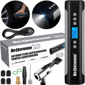   Električna kolesarska črpalka brezžični kompresor za kolo 2000 mAh črna