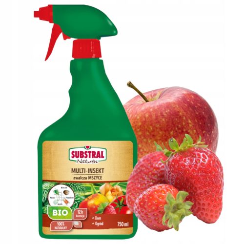 SUBSTRAL Naturen MULTI-INSEKT naravno sredstvo proti listnim ušem BIO 100% naravno 750ml