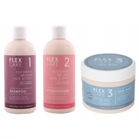   PLEX PROFESSIONAL negovalni set za obnovo in nego poškodovanih ter barvanih las
