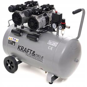   Optimized name: Brezoljni kompresor Kraft&Dele KD1398 100 l 8 bar za tiho delovanje

Optimized description: 
ORGINALNY KOMPRESOR CICHY BEZOLEJOWY 100L