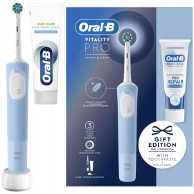    Električna zobna ščetka Oral-B Vitality D103 Box Blue Gift Edition