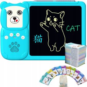   BRALEC ZA OTROKE ZA UČENJE ANGLEŠČINE 224 BESED + RISALNA TABLICA