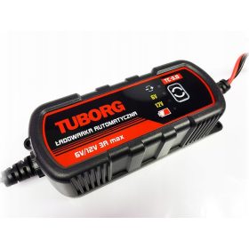 Tuborg TC-3.0 Avtomatski Polnilnik za Motorje 3A 6V 12V