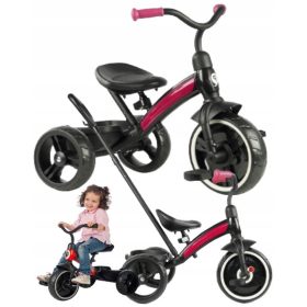   Elite Rose+ Tricikel za otroke 2-4 leta črne in rdeče barve