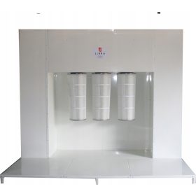 Kabina za lakiranje s 3 filtrom