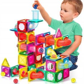 MAGNETNE KOCKE ZA OTROKE 3D IZOBRAŽEVALNE 132 kos.