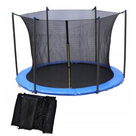   Trampolin mreža za notranjo uporabo, primerna za trampolin velikosti 8 čevljev (244-252 cm). Siatka z visoko stopnjo varnosti in odpornosti, izdelana iz trpežnega materiala PP s karbonskim premazom. U
