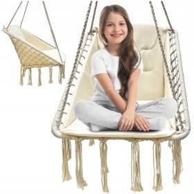   Viseča mreža za vrt s udobno blazino - Najboljša izbira za sproščujoč oddih na prostem