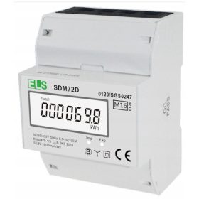 WSKAŹNIK PORABE ELEKTRIKE 3-F 100A ZA MONITORIRANJE PORABE