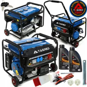   Agregat prądotwórczy Tagred 6500W 3-fazni bencinski generator
