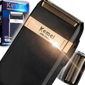 Brivnik za moške Kemei KM-2024 s folijo