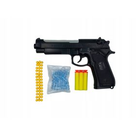   Pnevmatski pištola za otroke z žogicami, gelom in mehkimi puščicami, kot je NERF