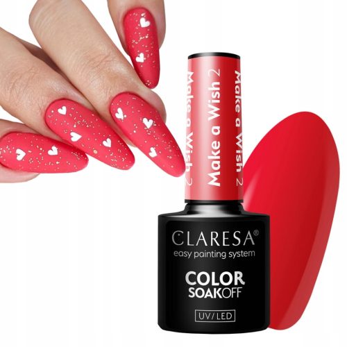 Clairesa UV/LED hibridni lak za nohte Make A Wish 2 - 5g