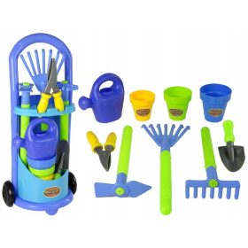 Vrtni set v vozičku Peskovnik Kone Tools