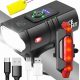 Set kolesarskih luči z LED svetilkama za kolo USB 1000 lm + brezplačna lučka za kolo
