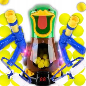 HITRA KRAVA TARČA STRELJANJA 2 PIŠTOLE IN ŽOGE ZA OTROKE