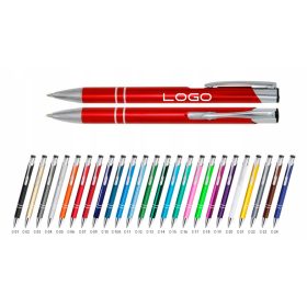   Kovinsko pisalo s gravuro COSMO za promocijo podjetja, 100 kosov