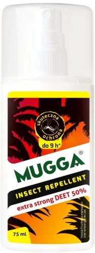 Razpršilec za komarje in klope Mugga DEET 50% 75 ml
