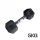 Fit-Rabbit Gumirana utež Hex 5 kg