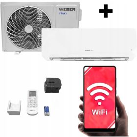 Weber Clima Q 2,6 kW + WiFi + 4D stenska klimatska naprava