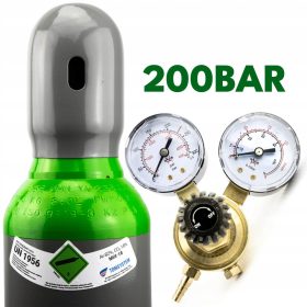   ZDRUŽENI SET - MEŠALNI CILINDER 8L / 200 BAR (ARGON 82% + CO2 18% - POLNO) + REDUKTOR