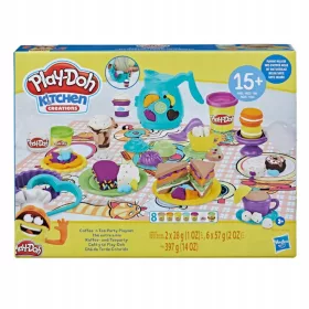 Zabavni komplet za testo Play-Doh ČAJANKA 3+
