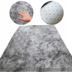   Dlakava plišasta puhasta krznena preproga za dnevno sobo, mehka, pravokotna 200x300