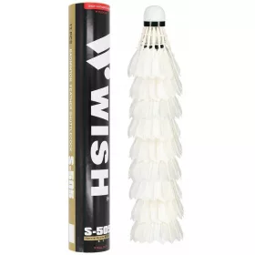 WISH Set pernatih petic za badminton 12 kos