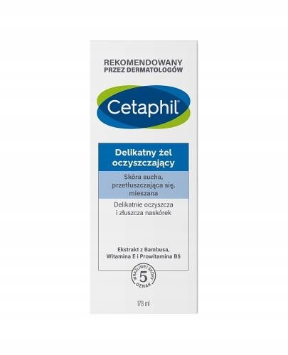 Cetaphil Nežni čistilni gel z pilingom za obraz, 178 ml