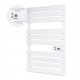 Električni kopalniški radiator Termofol 500W 555 x 890 mm bele barve