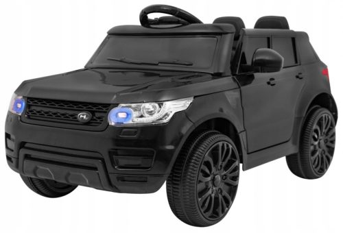 Luksuzno električno vozilo Range Rover v črni barvi