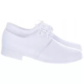   Fantovski svečani čevlji za obhajilo BucikShop, beli, elegantni, gladki, številka 35