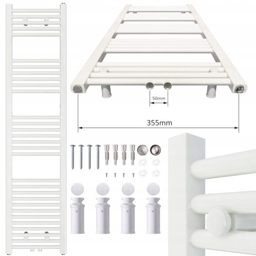 Aquabad® Virgo Kopalniški Radiator 400x1600 mm bel