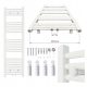 Aquabad® VIRGO Kopalniški Radiator 400x1400 mm 460 W bel