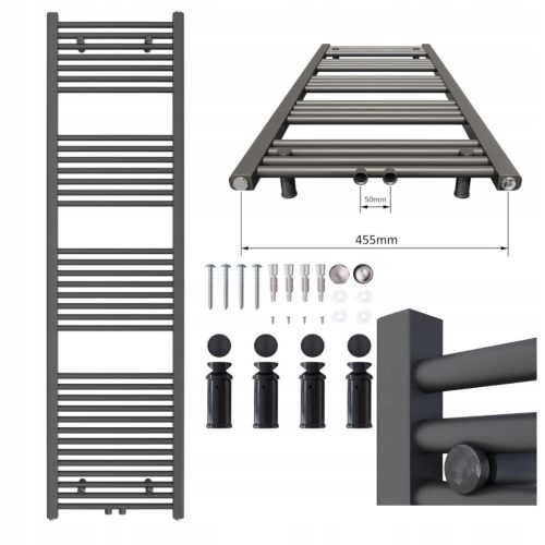 Aquabad Virgo Premium Kopalniški Radiator 500x1800 mm Antracit