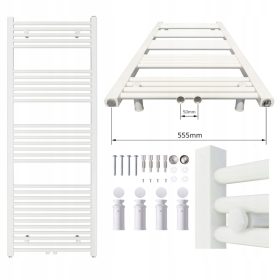 Aquabad Virgo Premium Kopalniški Radiator 600x1600 mm - Bel