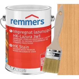   REMERS HK-LAZURA ZA OBLAGANJE FASAD 5L, BREZBARVNA, VSE V ENEM