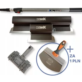   Mini komplet orodja TYTANX II - aluminijast ročaj + lopatka 165 mm