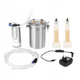   Električna dojilja za koze 2L s povečano učinkovitostjo in zmogljivostjo sesanja. Izdelana iz visokokakovostnih materialov za trajnostno uporabo. Enostavna in hitra namestitev ter varčevanje s stroški