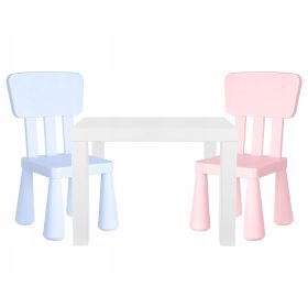    Otroška miza + 2 stola / Otroško pohištvo Komplet pohištva Lack