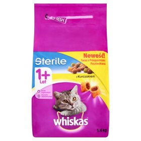  Whiskas suha hrana piščanec 1,4 kg